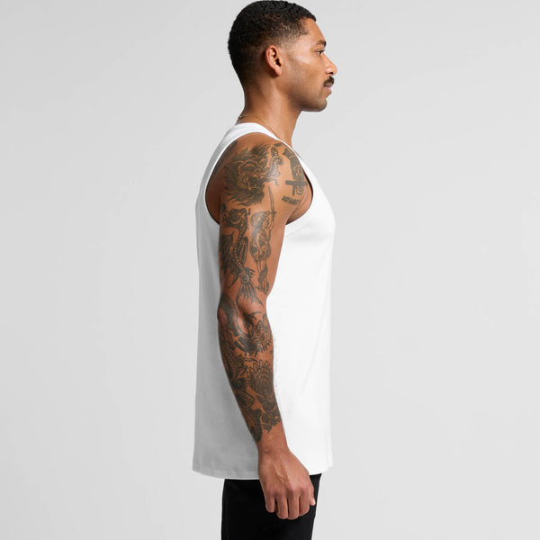 AS Colour Organic Rib Singlet | 5063G (Black)