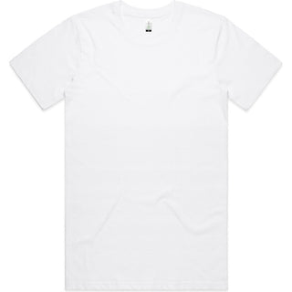 AS Colour 5005 Organic Tee - Front View | color:White|view:front