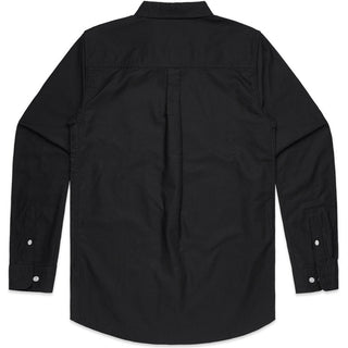 AS Colour 5401 Oxford Shirt - Back View | color:Black|view:back