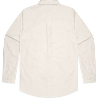 AS Colour 5401 Oxford Shirt - Back View | color:Natural|view:back