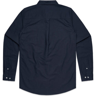 AS Colour 5401 Oxford Shirt - Back View | color:Navy|view:back