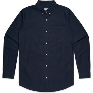 AS Colour 5401 Oxford Shirt - Front View | color:Navy|view:front