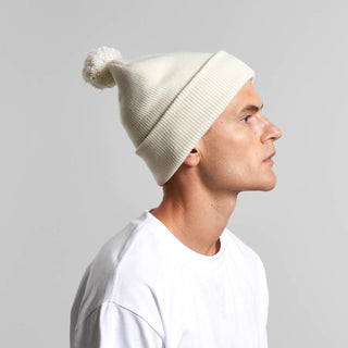 AS Colour Pom Pom Beanie | 1124 (Grey Marle)