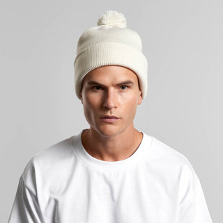AS Colour Pom Pom Beanie | 1124 (Grey Marle)