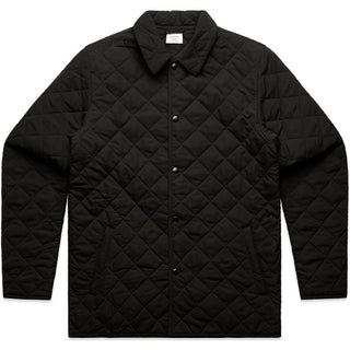 AS Colour 5525 Quilted Jacket - Front View | color:Black|view:front