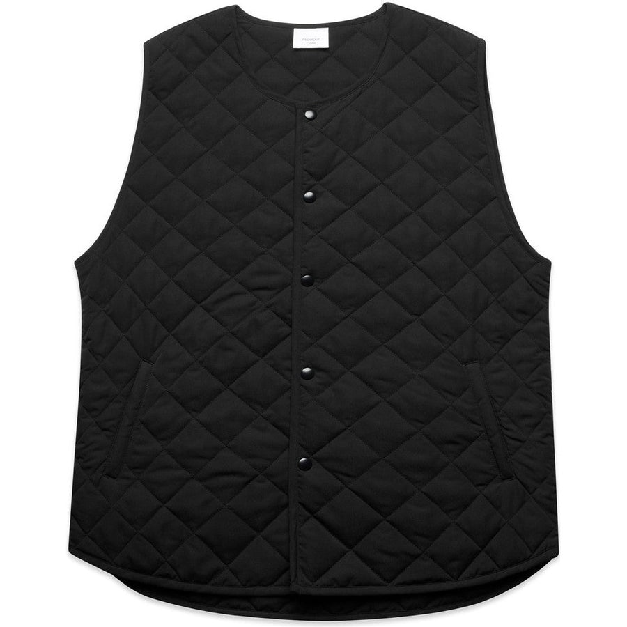 AS Colour Quilted Vest | 5531 (Black)