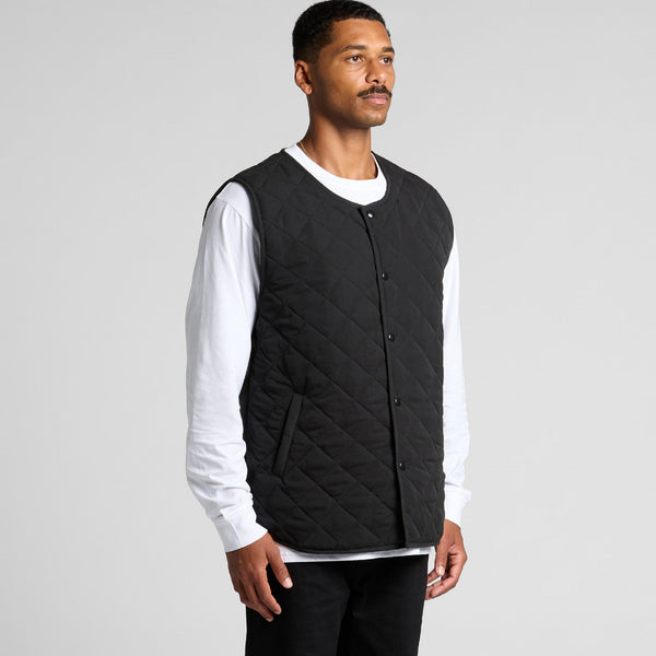 AS Colour Quilted Vest | 5531 (Black)