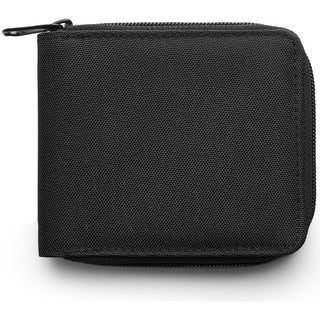 AS Colour 1033 Recycled Zip Wallet - Front View | color:Black|view:front