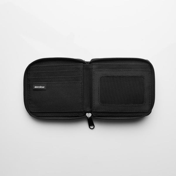 AS Colour Recycled Zip Wallet | 1033 (Black)