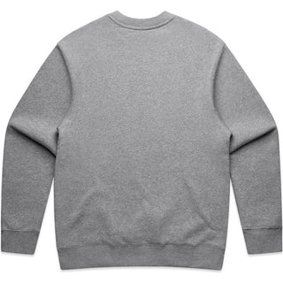 AS Colour 5160 Relax Crew - Back View | color:Grey Marle|view:back