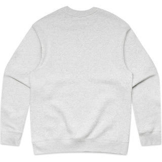AS Colour 5160 Relax Crew - Back View | color:White Marle|view:back
