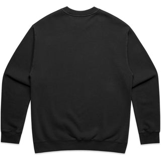 AS Colour 5165 Relax Faded Crew - Back View | color:Faded Black|view:back