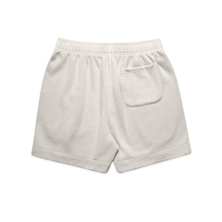 AS Colour 5939 Relax Faded Track Shorts 18" - Back View | color:Faded Bone|view:back