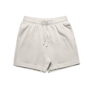 AS Colour 5939 Relax Faded Track Shorts 18" - Front View | color:Faded Bone|view:front