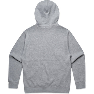 AS Colour 5164 Relax Half Zip Hood - Back View | color:Grey Marle|view:back
