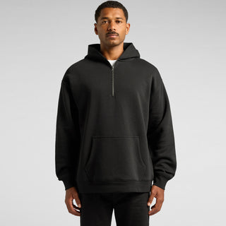 AS Colour Relax Half Zip Hood | 5164 (Black)