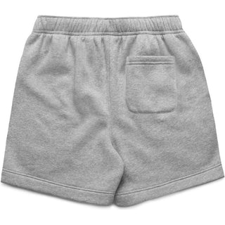 AS Colour 5933 Relax Track Shorts 18" - Back View | color:Grey Marle|view:back