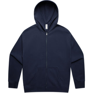 AS Colour 5162 Relax Zip Hood - Front View | color:Ink Blue|view:front