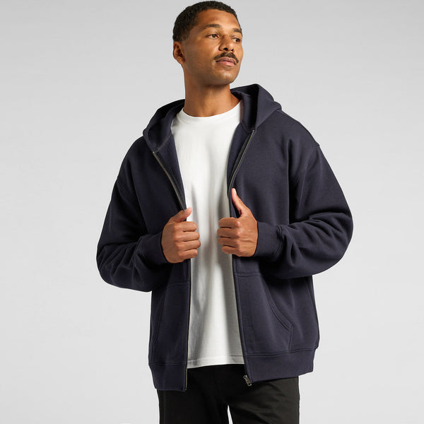 AS Colour Relax Zip Hood | 5162 (Grey Marle)