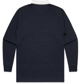 AS Colour 5410 Rugby Jersey - Back View | color:Navy|view:back