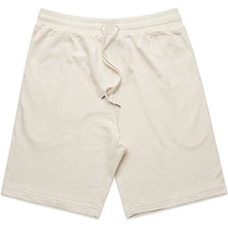 AS Colour 5916 Stadium Shorts 20" - Front View | color:Ecru|view:front