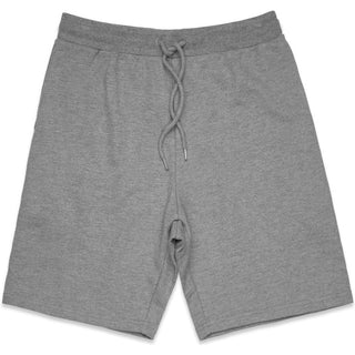 AS Colour 5916 Stadium Shorts 20" - Front View | color:Steel Marle|view:front