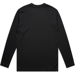 AS Colour 5020A Staple Active L/S Tee - Back View | color:Black|view:back