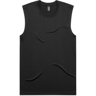 AS Colour 5078 Staple Active Tank - Front View | color:Black|view:front