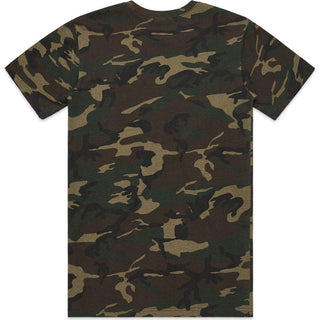 AS Colour 5001C Staple Camo Tee - Back View | color:Camo|view:back