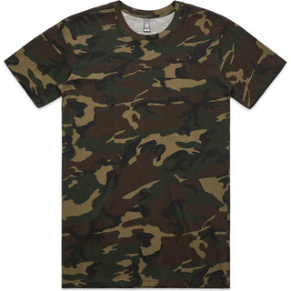 AS Colour 5001C Staple Camo Tee - Front View | color:Camo|view:front