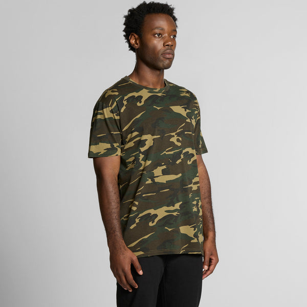 AS Colour Staple Camo Tee | 5001C (Black Camo)