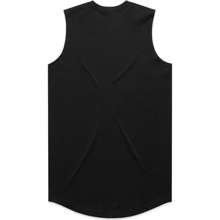 AS Colour 5091 Staple Curve Tank - Back View | color:Black|view:back