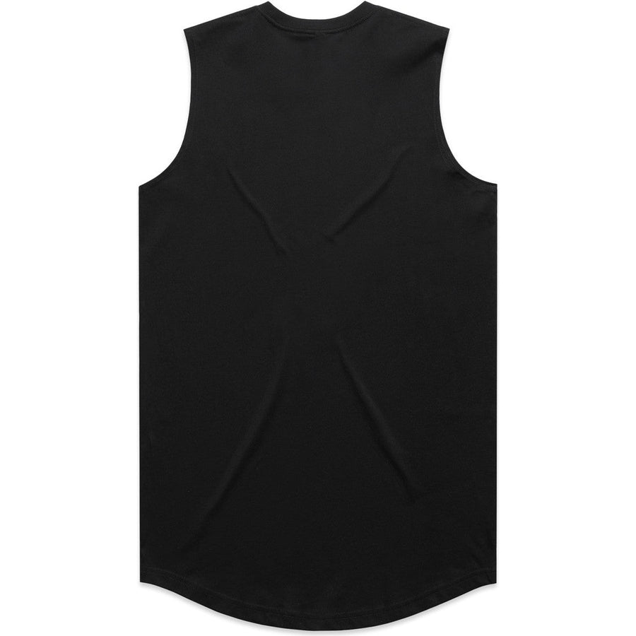 AS Colour Staple Curve Tank | 5091 (Black)