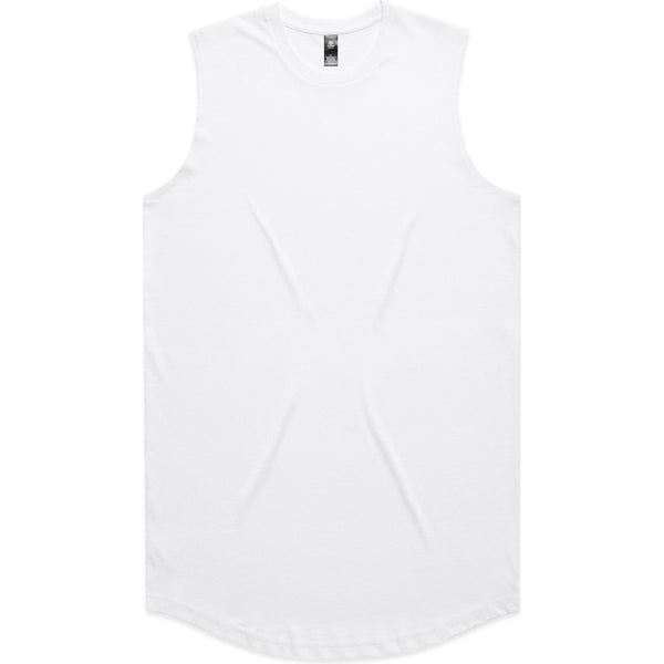 AS Colour Staple Curve Tank | 5091 (White)