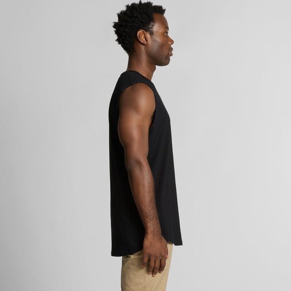AS Colour Staple Curve Tank | 5091 (White)
