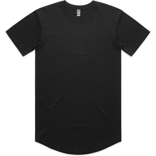 AS Colour 5076 Staple Curve Tee - Front View | color:Black|view:front