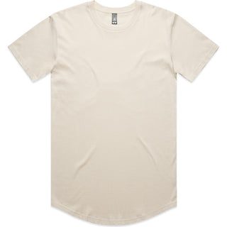 AS Colour 5076 Staple Curve Tee - Front View | color:Ecru|view:front