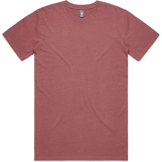 AS Colour 5065 Staple Faded Tee - Front View | color:Faded Wine|view:front