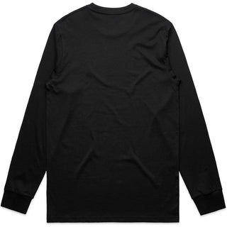 AS Colour 5020 Staple L/S Tee - Back View | color:Black|view:back