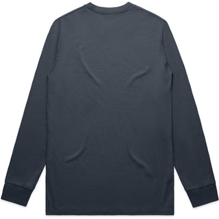AS Colour 5020 Staple L/S Tee - Back View | color:Petrol Blue|view:back