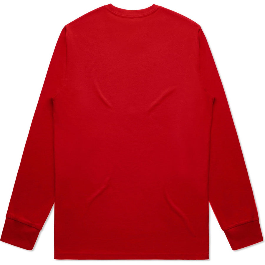 AS Colour Staple L/S Tee | 5020 (Red)