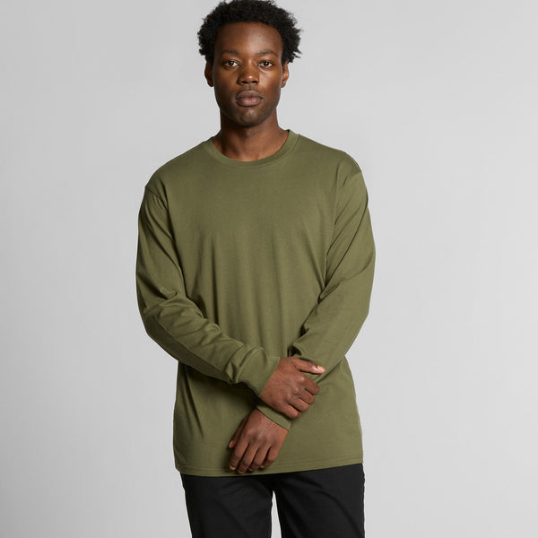 AS Colour Staple L/S Tee | 5020 (Ash Heather)