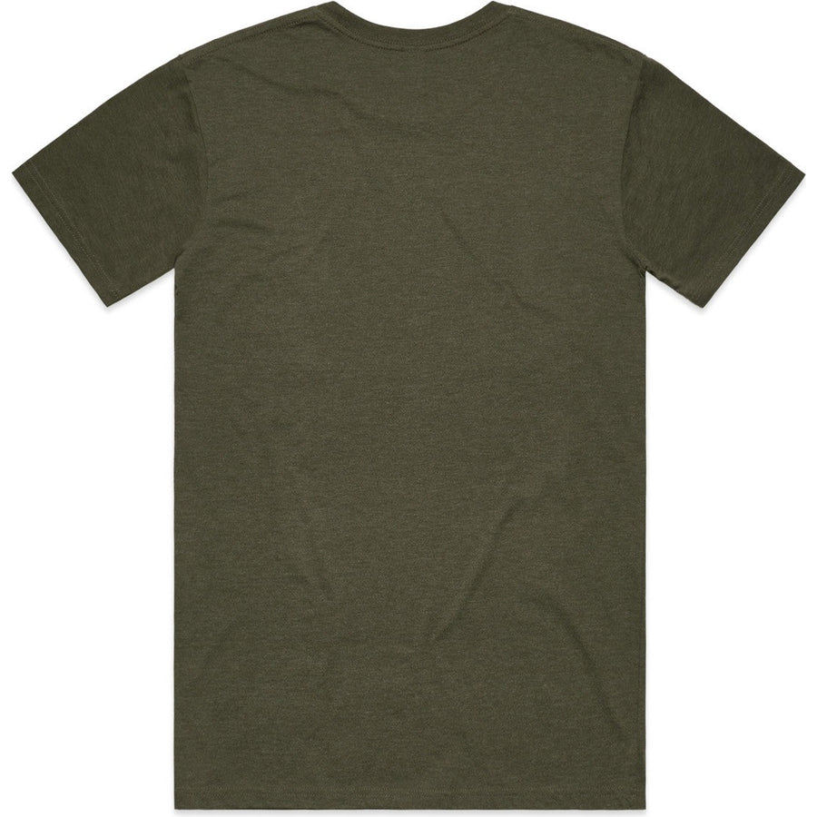 AS Colour Staple Marle Tee | 5001M (Army Marle)