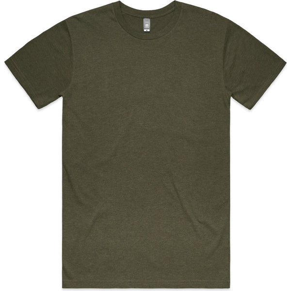 AS Colour Staple Marle Tee | 5001M (Army Marle)