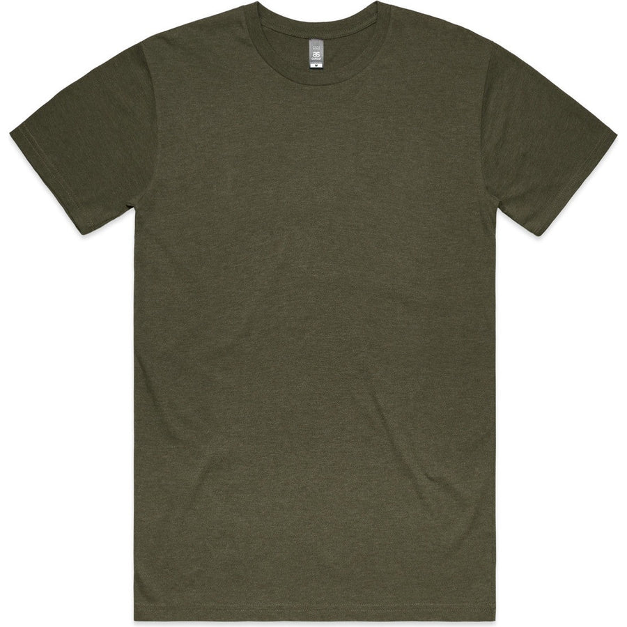AS Colour Staple Marle Tee | 5001M (Army Marle)