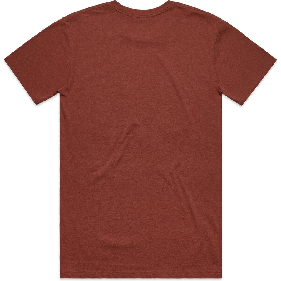 AS Colour Staple Marle Tee | 5001M (Brick Marle)