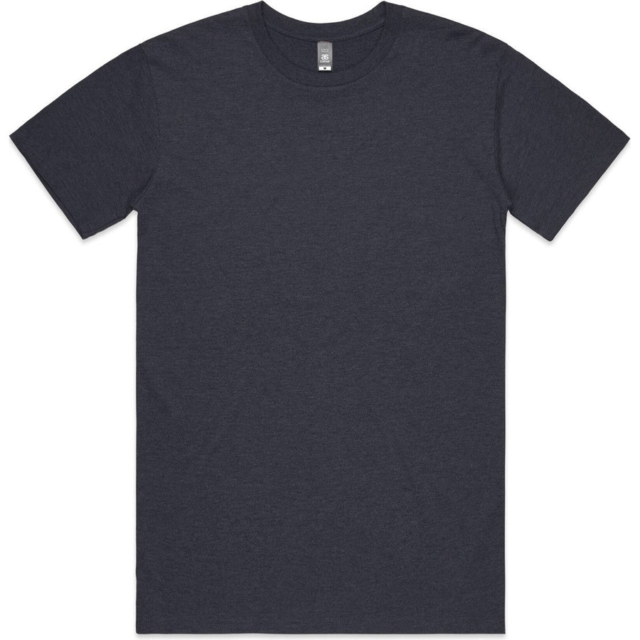 AS Colour Staple Marle Tee | 5001M (Navy Marle)