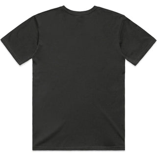 AS Colour  Staple Minus Tee [-5cm] 5074 (Coal) - Back View | color:|view:back