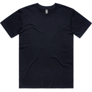 AS Colour  Staple Minus Tee [-5cm] 5074 (Navy) - Front View | color:|view:front