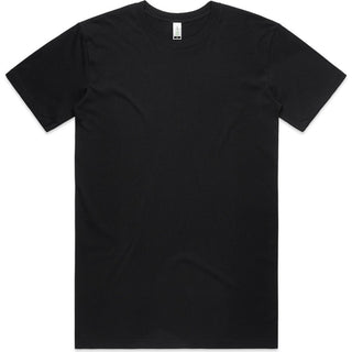 AS Colour 5001G Staple Organic Tee - Front View | color:Black|view:front